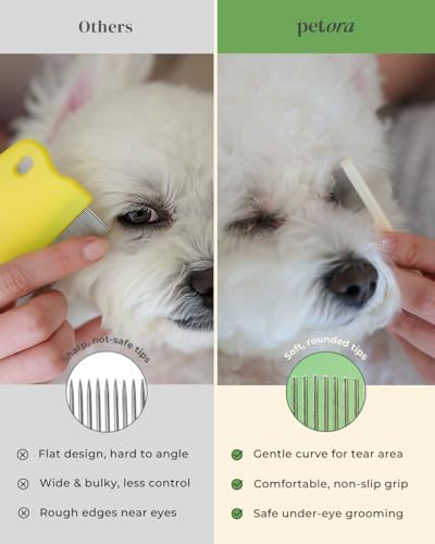 BRUSH ON ME Facial & Eye Comb for Dogs & Cats - Image 4