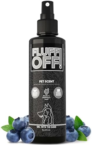 Girl With The Dogs Fluff Off Blueberry Bubblegum Dog & Cat Spray, 8Wks+ by GirlWithTheDogs