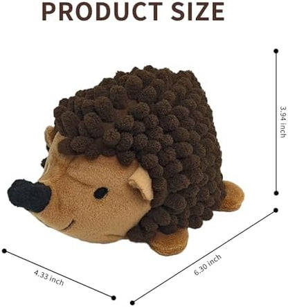 2-in-1 No-Stuffing Hedgehog Dog Toys 3 PCS, Squeaky Ball for Throwing Play - Image 4