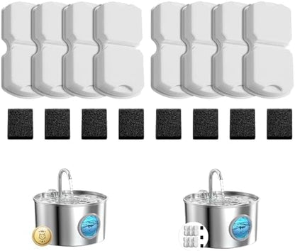 GIOTOHUN Cat Water Fountain Filter Replacement: 16 Cat Fountain Filter by GIOTOHUNPetLife