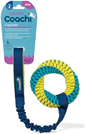 Coachi Tuggi Helix - Interactive Dog Toy for Tug of War & Play by CompanyofAnimals