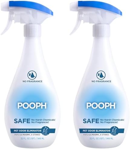 POOPH Pet Odor Eliminator Spray, 32 oz - Pack of 2 by Pooph