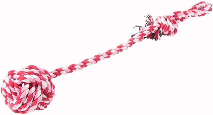 6 Pack Ferret Rope Chew Toys Durable Knotted Rope Tug Perfect for Teething Mammals Cotton Claws Grinding Toys Interactive Dog Cat Toy Set