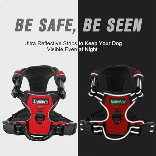 BARKBAY Dog Harness No Pull for Small Sized Dog Front Back Clips,Dog Vest - Image 5