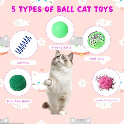 Cat Toys for Indoor Cats 40 PCS Kitten Toys - Image 4