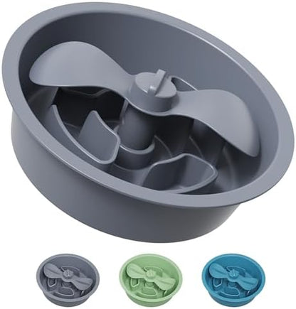 AVERYDAY Slow Feeder Dog Bowls for Medium Breed, 1.5 Cups Deep Food Puzzle Bowl with Spinning Slow Feeder Insert, Non-Slip Bottom, Fits for Raised Stand, Hard Maze Design for Small and Medium Dogs by YourAveryDay