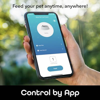 Geeni Smart Pet Feeder for Wet or Dry Food, 5-Meal with Ice Packs, White - Image 4