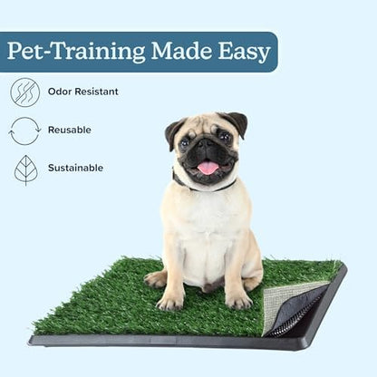PETMAKER Artificial Grass Puppy Pee Pad for Dogs and Small Pets, 16” x 20” - Image 4