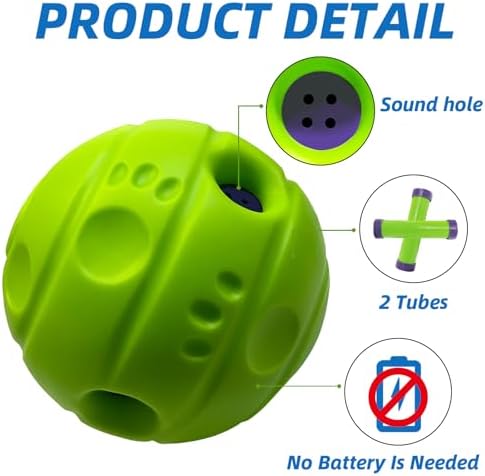 Dog Toys Ball, Interactive, M, 3.46 in (8.8 cm) - Image 2