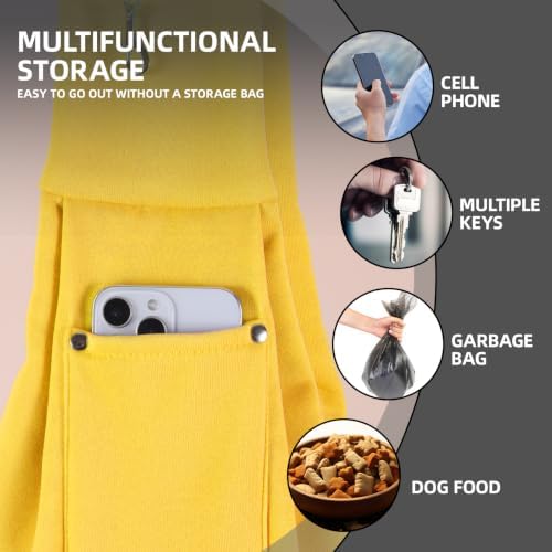 ARZQUT Dog and Cats Carrier Sling, Small Pet Carrier with Storage Pocket - Image 3