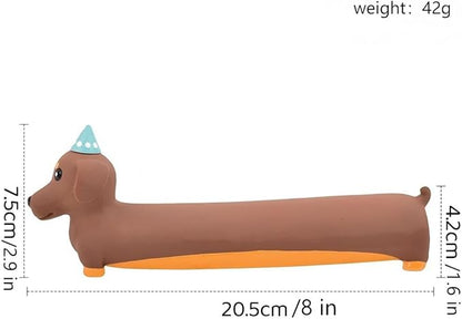 Interactive Dog Toys for Small Dogs Medium Dog Interactive Squeaky Dog Toy -Soft Latex, Cartoon Design, Bite-Resistant Soft Chew for Puppy Teething or Play