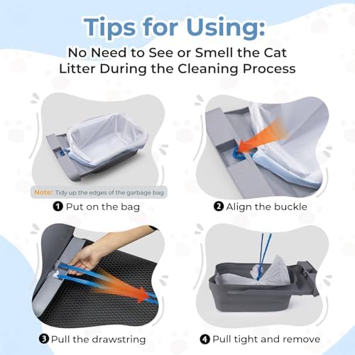 120 Pack Cat Litter Bags Liners For Neakas M1 Pet Pivot 11/12 - Image 5