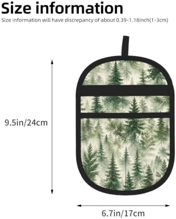Rustic Forest Pet Hair Removal Glove Brush Pet Hair Remover Tool for Carpet - Image 2