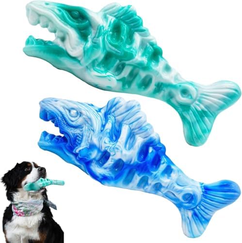 BoYoYo 2 Pack Tough Dog Chew Toys for Aggressive Chewers by BoYoYo