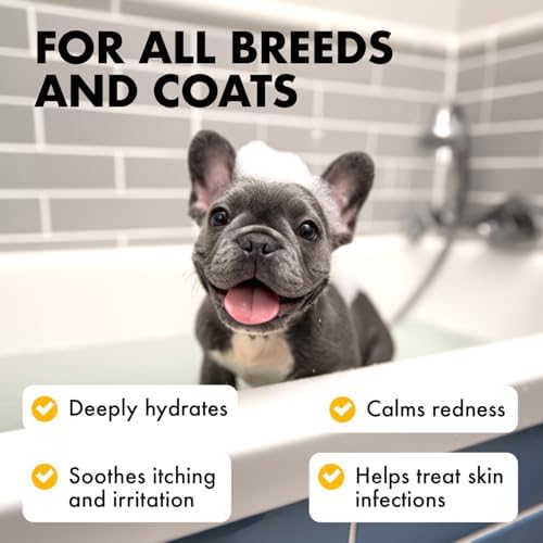 LEGITPET Oatmeal Dog Shampoo & Conditioner Set for Itchy Skin, 2 x 16 oz - Image 4
