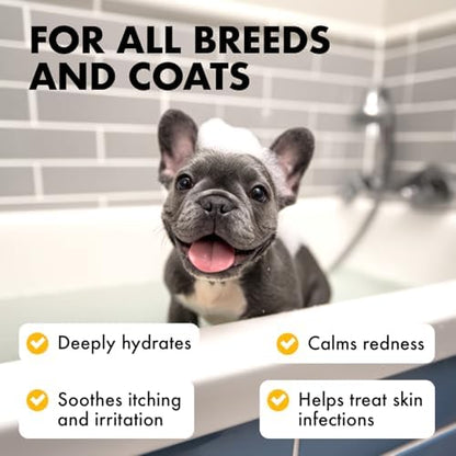LEGITPET Oatmeal Dog Shampoo & Conditioner Set for Itchy Skin, 2 x 16 oz - Image 4