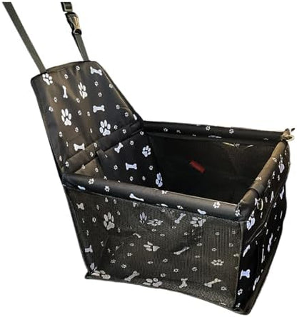 Pet Car Seat, Waterproof Oxford Dog Car Booster Seats, Black Bone by Unknown