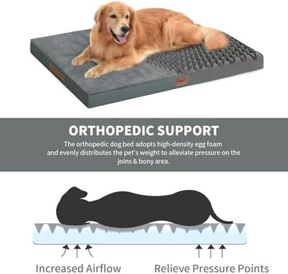 Outdoor Waterproof Orthopedic Dog Bed for Medium Size Dogs - Image 5