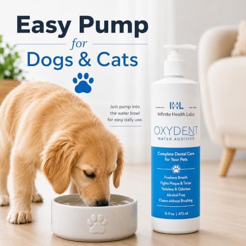 Oxydent Pet Dental Water Additive, Dogs & Cats, 16 oz - Image 3