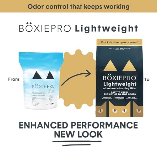 Boxie Probiotic Natural Lightweight Cat Litter 40+ Day Odor Control 11.5 lb - Image 2