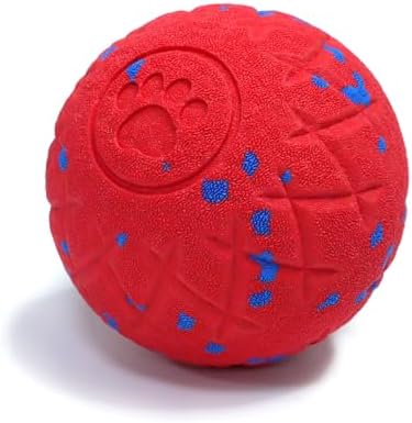 SCHITEC Interactive Dog Toy Ball, Automatic Moving & Bouncing Ball (Red) by SCHITEC