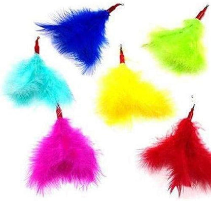Da Kitty Puff Teaser Wand Cat Toy Replacement Lure by Go Cat