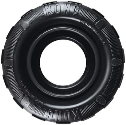 KONG Extreme Tires Natural Rubber Chew Toy, for Small Dogs by KONG