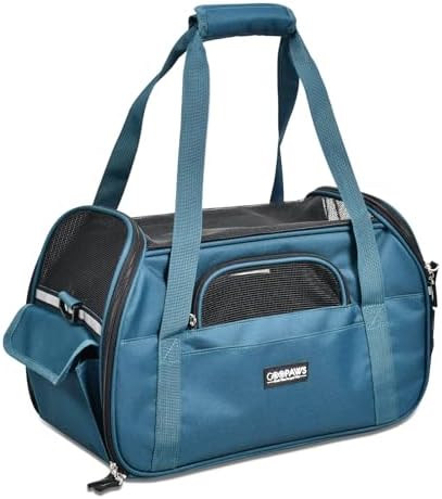 JESPET Soft-Sided Airline-Approved Dog & Cat Carrier Travel Bag by JESPET