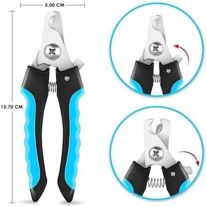 NVNAN 5-in-1 Pet Grooming Kit with Deshedding Rake - Image 2