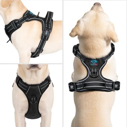 PHOEPET Reflective Dog Harness No Pull Large Breed Vest - Image 2