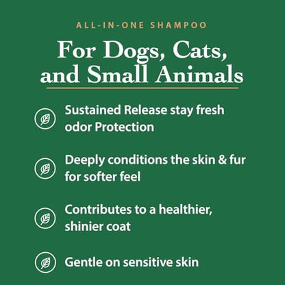 Anti-Allergen Pet Shampoo -Dog & Cat Dander Remover. Gentle Formula for Dry Sensitive Skin; Allergy Relief, The Ecology Works (32 Oz) - Image 3