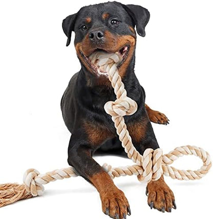 Fida Dog Rope Toys for Large Dogs, Tough Tug of War Dog Toys by Fida