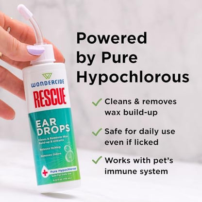 Wondercide Rescue - Ear Drops for Dogs and Cats - 4 oz - Image 6