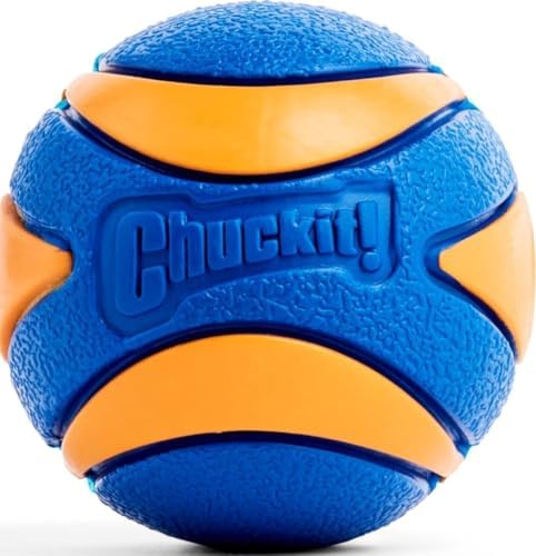Chuckit! Ultra Squeaker Dog Ball, Fetch Toy, Medium, 1 Pack by Chuckit