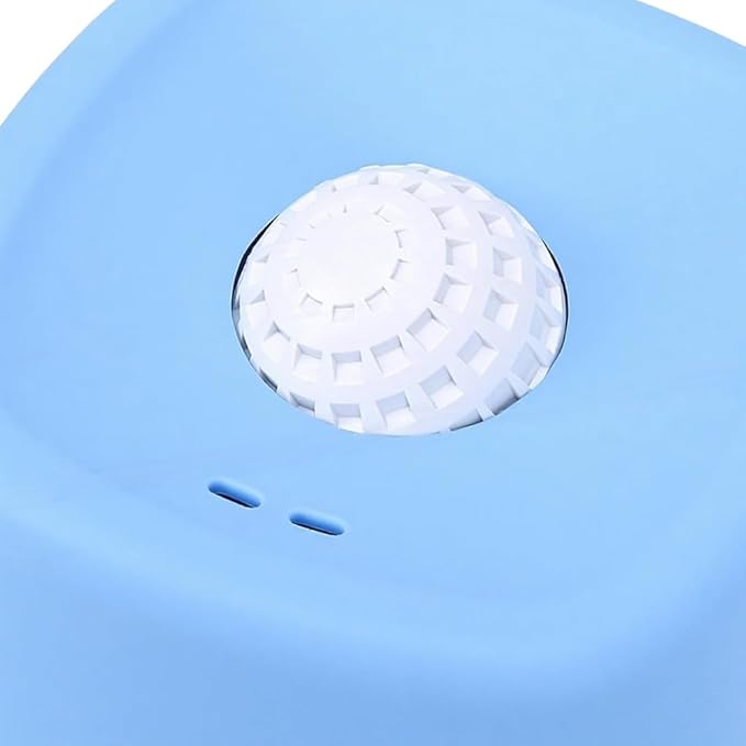 Slow Feed Liquid Dog Bowl, Dog Licking Bowl, Anti-Slip Entertained Lick Ball for Large Medium Small Dogs Wet Food, Water & Treats Dogs Anxiety Relief, Boredom and Post-Op Care (Blue)