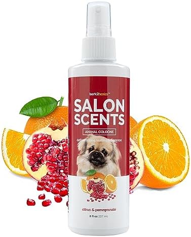 Bark2Basics Salon Scents Dog Cologne Spray, Citrus Pomegranate, 8 oz by Bark2Basics%7CGroomersChoice