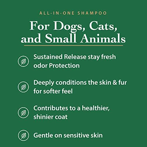 Anti-Allergen Pet Shampoo -Dog & Cat Dander Remover. Gentle Formula for Dry Sensitive Skin; Allergy Relief, The Ecology Works (16 Oz) - Image 3