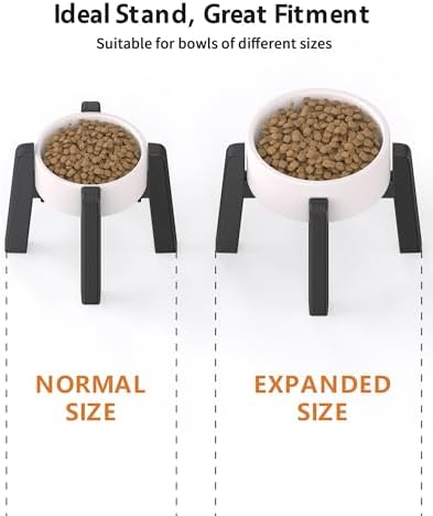 CZPET Dog Bowl Stand with Adjustable Width [Stand Only] - Image 4
