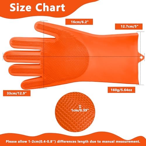 Pet Grooming Gloves—Dog Washing Gloves with High-Density Teeth - Image 2
