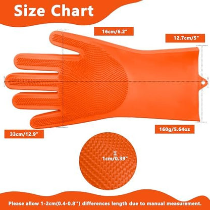 Pet Grooming Gloves—Dog Washing Gloves with High-Density Teeth - Image 2