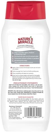 Nature's Miracle Hypoallergenic 2-In-1 Shampoo & Conditioner, 16 oz - Image 2
