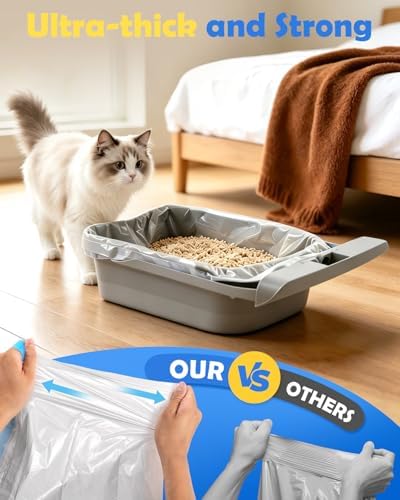 180 Count 27"x13" Cat Litter Bags Compatible with NeaksM1 & Petpivt 11/12 - Image 5