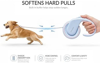 16 Ft Retractable Dog Leash for Small Dogs & Medium Dogs - Image 3