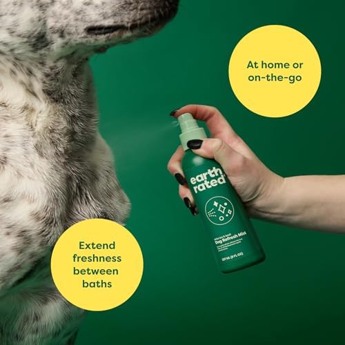Earth Rated Dog Deodorizing Conditioner Spray, Conditioning & Odor-Eliminating Perfume for Dogs, for All Coat Types, Refreshing White Tea & Basil Scent, 8 oz (Pack of 2) - Image 2