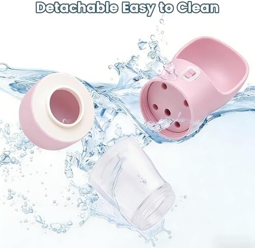 Dog Water Bottle Portable Drinking Water Bowl & Food Container - Image 4