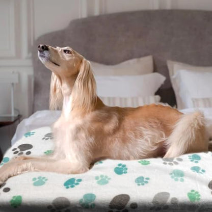 Dog Blankets for Medium Large Dogs Washable, 3 Pack Pet Blanket Washable 41" x 31", Fuzzy Soft Puppy Throw Cover for Kennel Crate Bed - Image 4