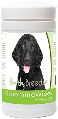 Healthy Breeds Curly-Coated Retriever Grooming Wipes 70 Count by HealthyBreeds