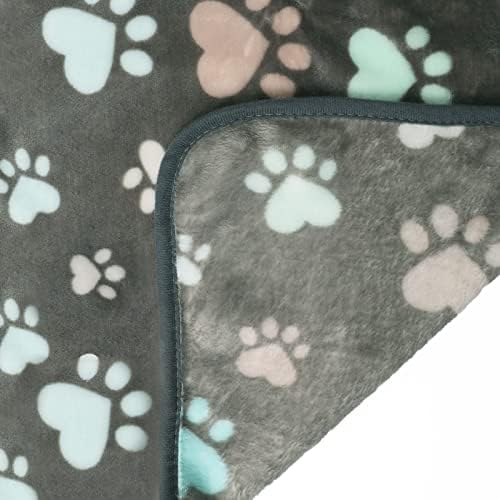 Luciphia Dog Blanket 3 Pack, Soft Cozy Fleece Throw for Puppy Cat,23"x16" - Image 6