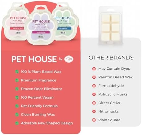 Vanilla Creme Brulee Wax Melts Plant-Based Wax, 2 Pack Pet House - Image 4