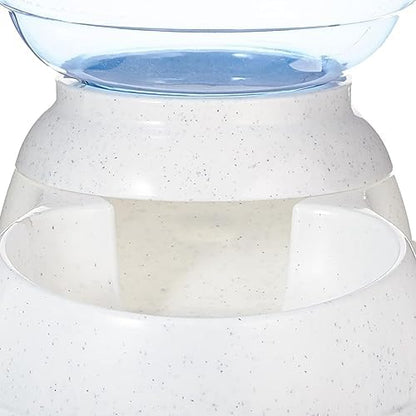 Amazon Basics Gravity Pet Food Feeder for Dogs and Cats, Easy to Clean, Easy to Fill, Removable Lid, 152fl.oz Capacity, Small - Image 5